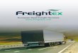 Freightex brochure - European Road Freight Services