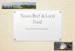 Noosa beef local food value chain project reference group meeting 1