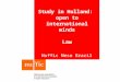 Study in holland -  law