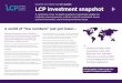 LCP Investment Snapshot to 31 March 2016