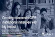 Creating Successful OER Institutional Initiatives