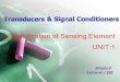 Transducer signal conditioners