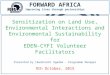 Sensitization on Environmental Sustainability for EDEN_CYFI Volunteer Facilitators