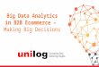 Big Data Analytics in B2B Ecommerce - Making Big Decisions