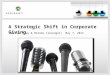 Aligning Corporate Giving with Strategic Focus