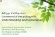 California Commercial Recycling AB 341 IFMA San Diego Presentation