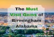 John Paul Runyon: Must Visit Gems of Birmingham Alabama
