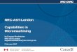 NRC-London (micromachining) 2017-18