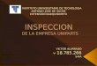ANÁLISIS DE INSPECCIÓN DE RIESGOS EN UNIPARTS C.A
