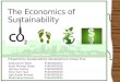 The economics of sustainability