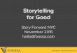 Storytelling for Good