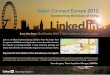 LinkedIn Talent Connect Europe 2012 - Save the date!