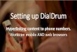 Dialdrum: How to setup click-to-call on web-browsers