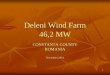 Wind Farm 42 MW Deleni November 2014