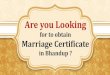 Apply Marriage Certificate online in Bhandup , Mumbai. Contact Pooja : 9321006000, 02267706000
