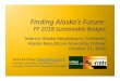 Finding Alaskas Future: The FY 2018 Sustainable Budget