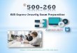 Pass4Sure Cisco 500-260 SAEXS Braindumps Question
