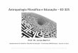 Antropologia Filosófica e Educação - Cap 3 a 5 (FL)