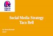 Weston Hucknall Social Media Strategy Taco Bell