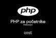 PHP za pocetnike - predavanje 6