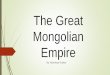 Mongol story