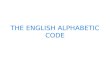 English Alphabetic code