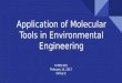 Application of molecular tools in environmental engineering (with references)