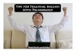 Survival Tips for Teaching English with Technology