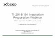 TI-2515/191 Inspection Prepatation Webinar