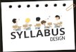 Topic and task based syllabus