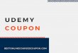 Udemy coupon