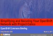 Simplifying and Securing your OpenShift Network with Project Calico