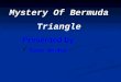 Bermuda triangle 1