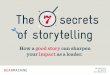 Goede leiders zijn goede verhalenvertellers - Hans Donckers - Beanmachine