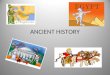Ancient history 6th grade