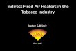 Indirectly Fired Process Air Heaters Are Used in the Tobacco Industry?