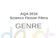 Science fiction genre fin