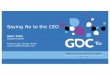 GDC Europe 2015: Saying No to the CEO