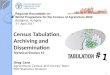 Census Tabulation, Archiving and Dissemination : Technical Session 15