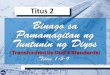 TITUS 2 - BINAGO SA PAMAMAGITAN NG TUNTUNIN NG DIYOS - PS. ALAN ESPORAS - 7AM MABUHAY SERVICE