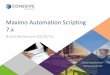 Cohesive Maximo 7.x Automation Scripting