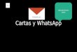 Cartas y whatsapp alejandro