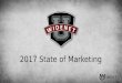 WideNet U: 2017 State of Marketing