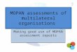 MOPAN 2015-16 Assessments