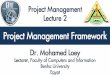 PMP Lecture 2: Project Management Framework