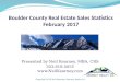 Boulder County February 2017 Real Estate Statistics