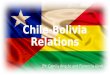 Chile bolivia relations