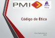 Còdigo de Etica PMI