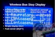 ESP8266 based wireless Bus Stop Display