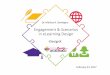 iDesignX 2017: Learner Engagement vs Learning Experience - Scenarios in eLearning Design